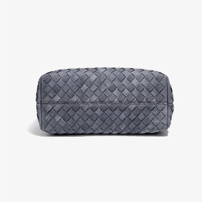 Suede shoulder bag