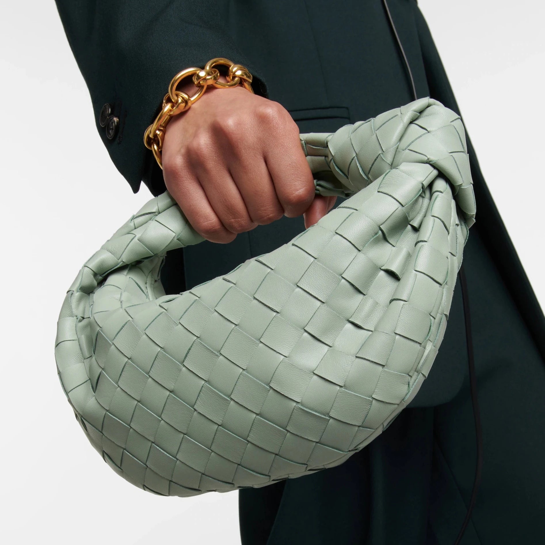 Woven leather Jodie