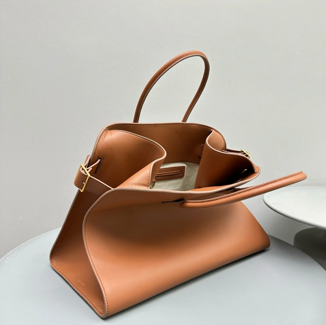 Calfskin Leather tote bag
