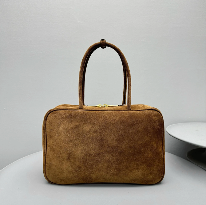 Suede M BEAU BAG