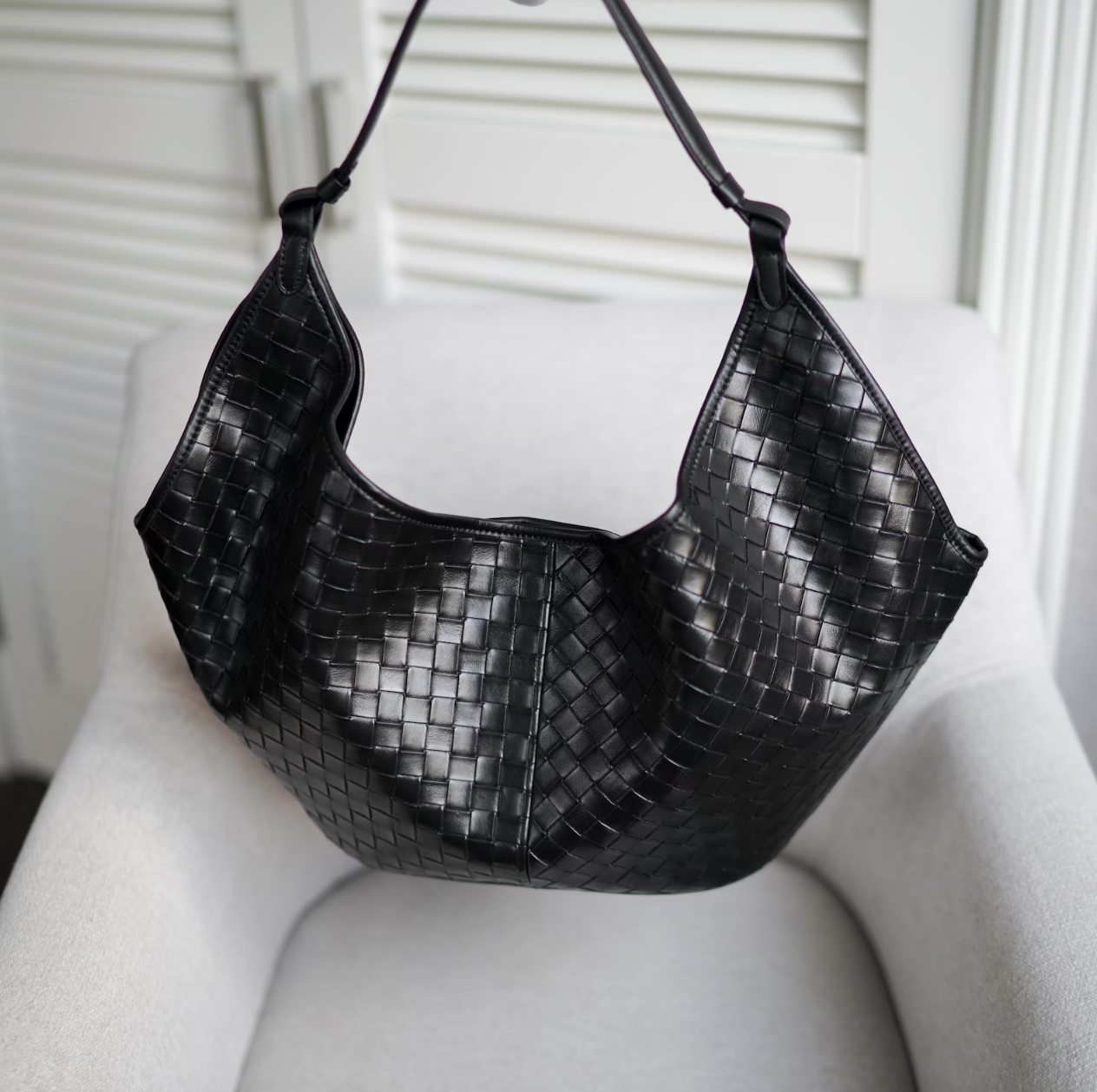 Woven Hobo Bag