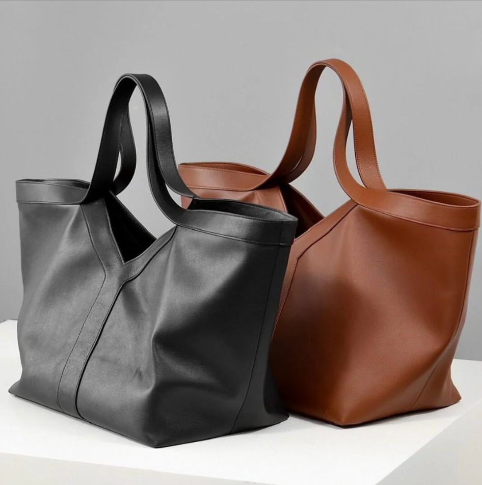 VG leather handbag