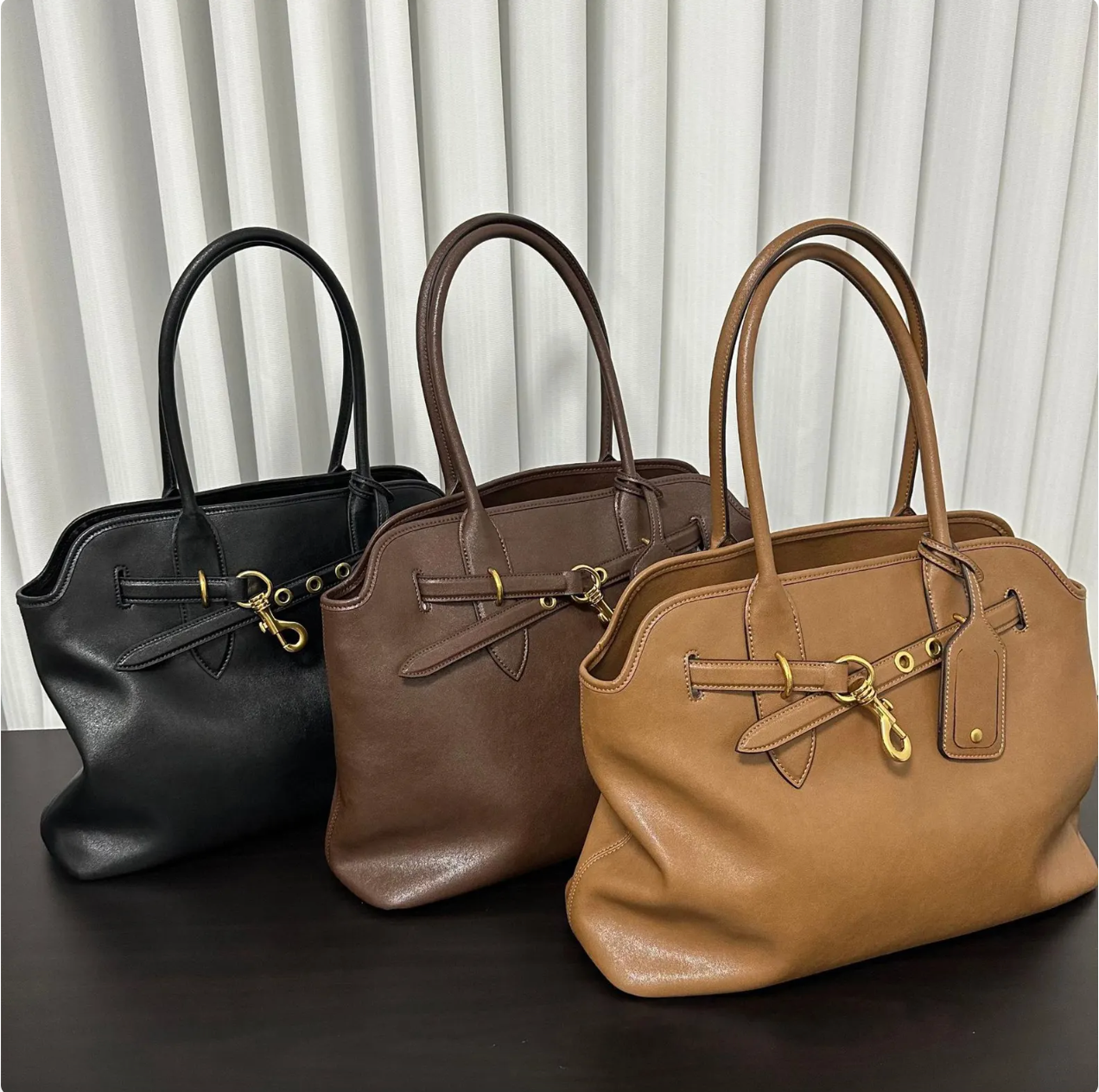 Nappa leather bag