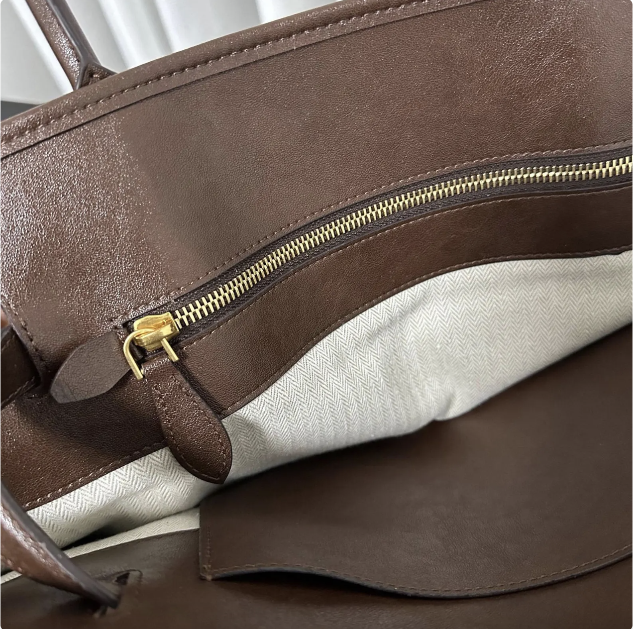 Nappa leather bag