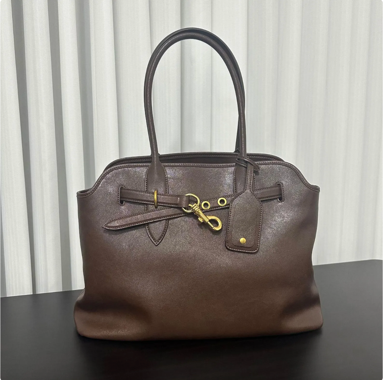 Nappa leather bag