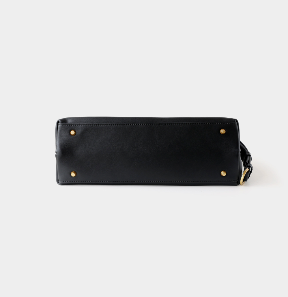 Braided Knot Leather Bag