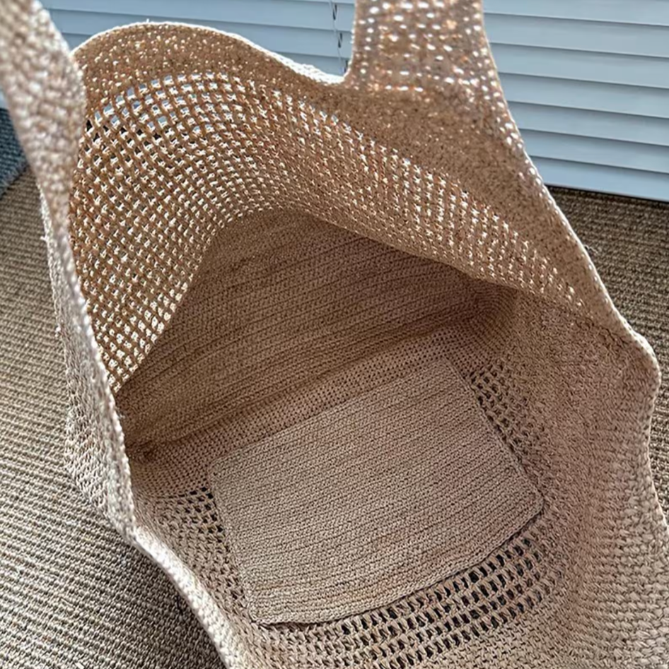 Raffia Shoulder Bag