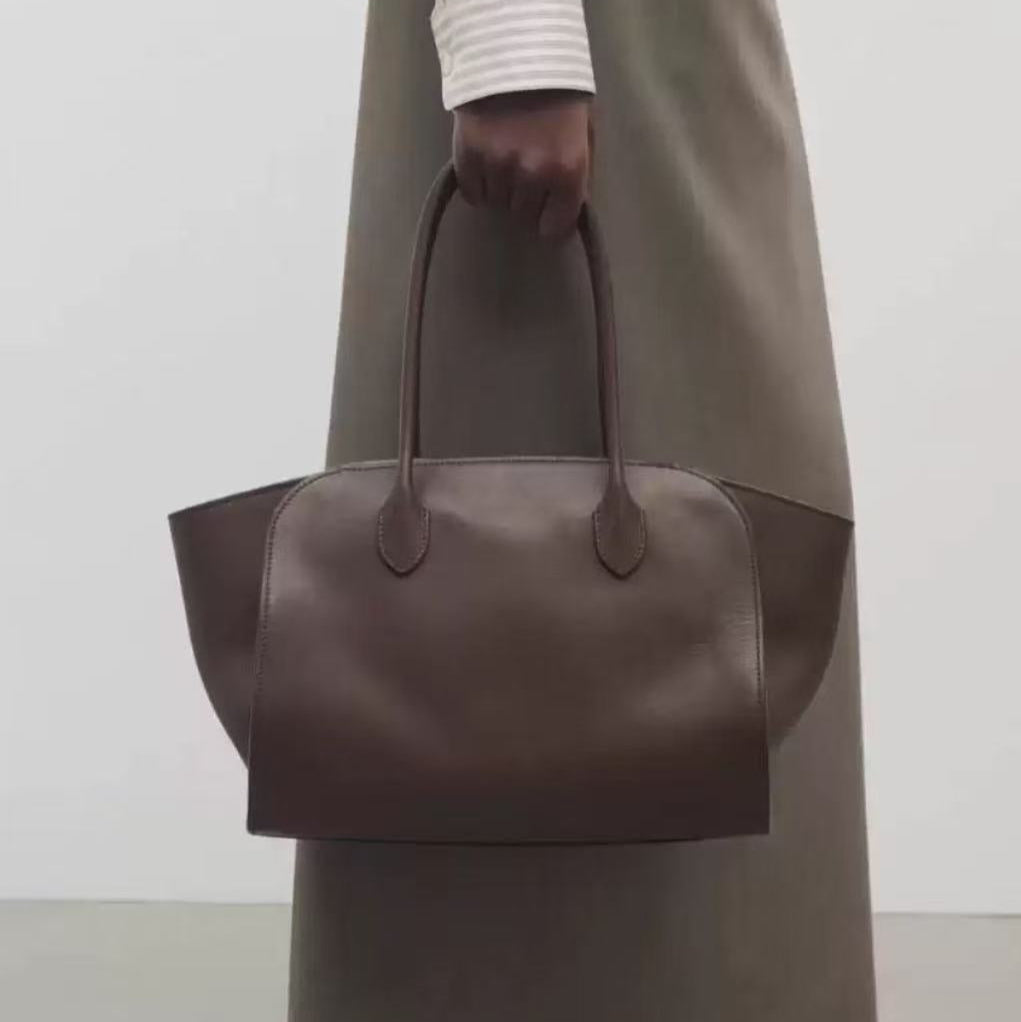 Mimoza leather tote