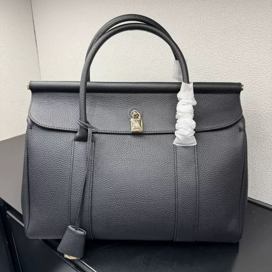 Kass leather tote