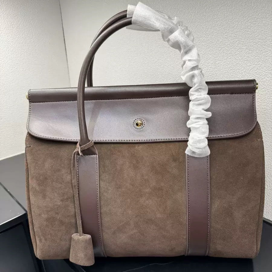 Kass leather tote