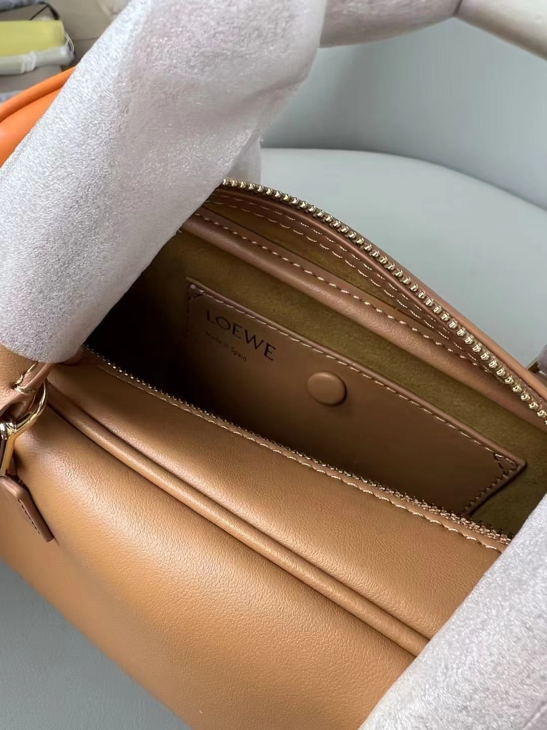 Padlock leather Bag