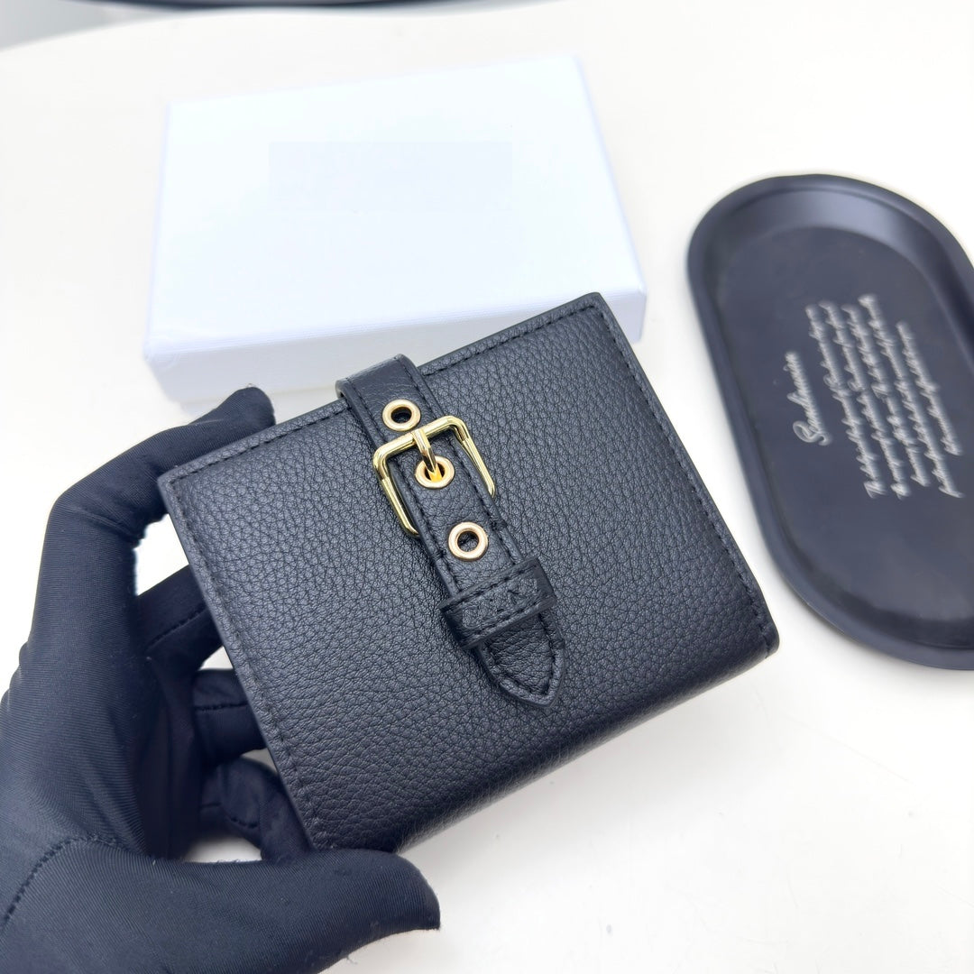 Kim cowhide wallet