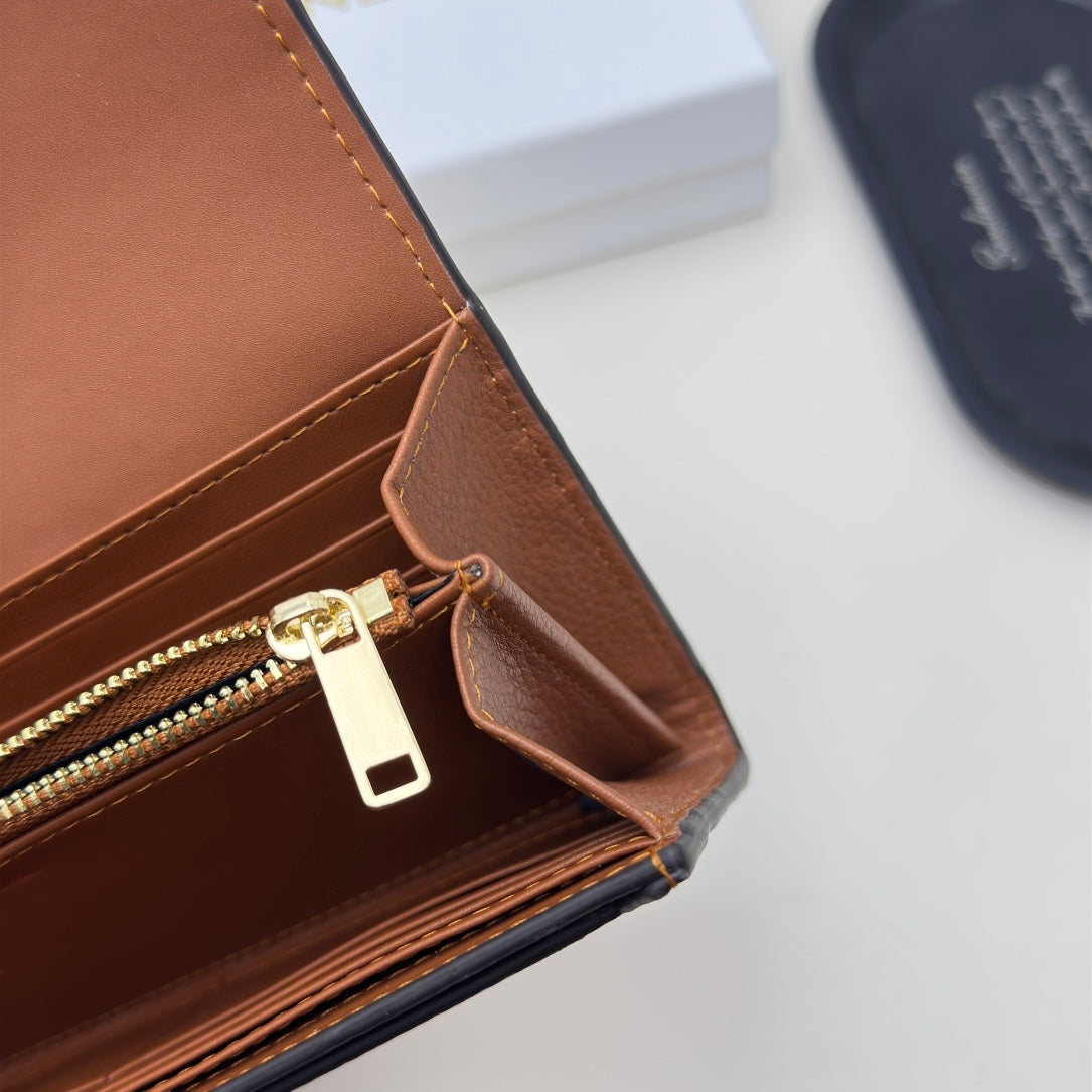 Kim cowhide wallet