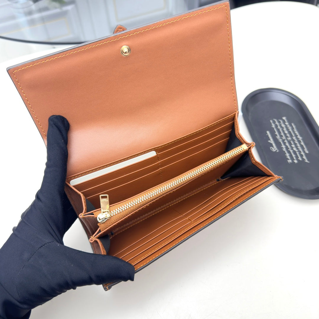 Kim cowhide wallet