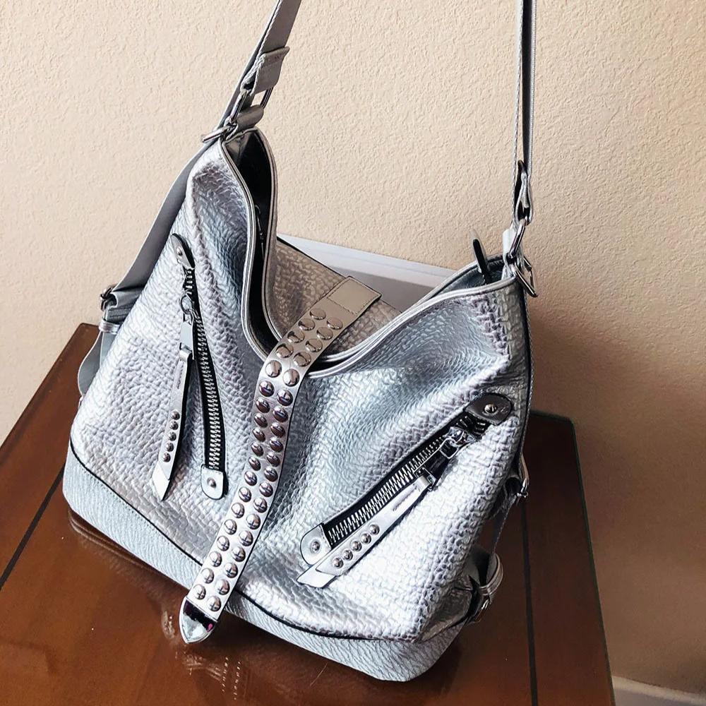 Rivet Shoulder Bag