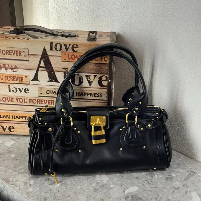 Padlock silhouette Bag, Y2K Inspired