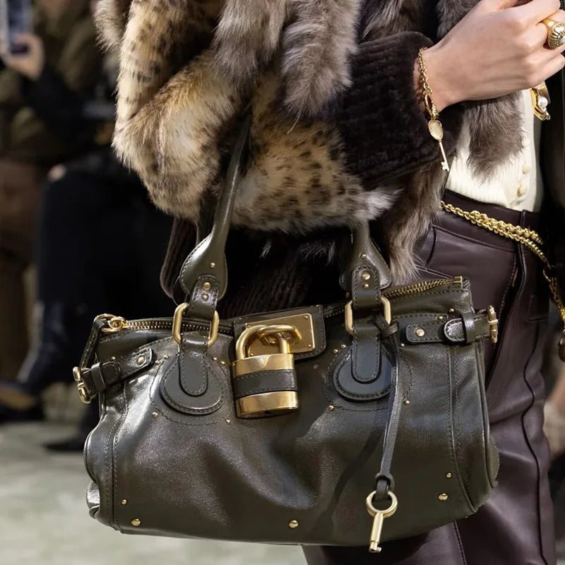 Padlock silhouette Bag, Y2K Inspired