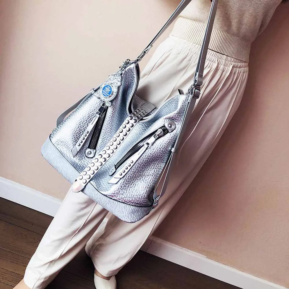 Rivet Shoulder Bag