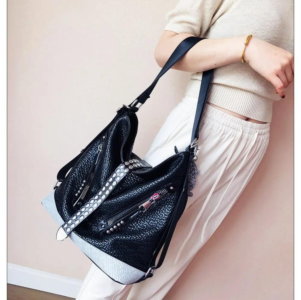 Rivet Shoulder Bag