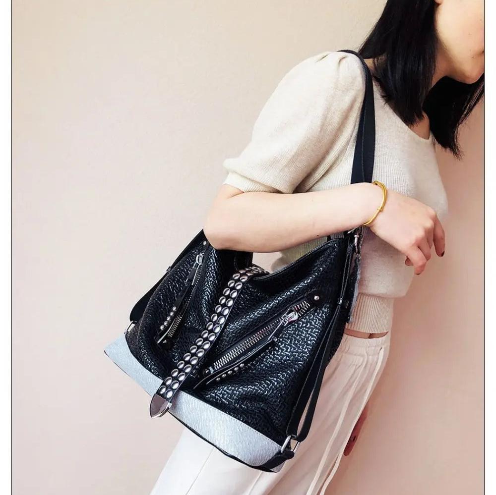 Rivet Shoulder Bag