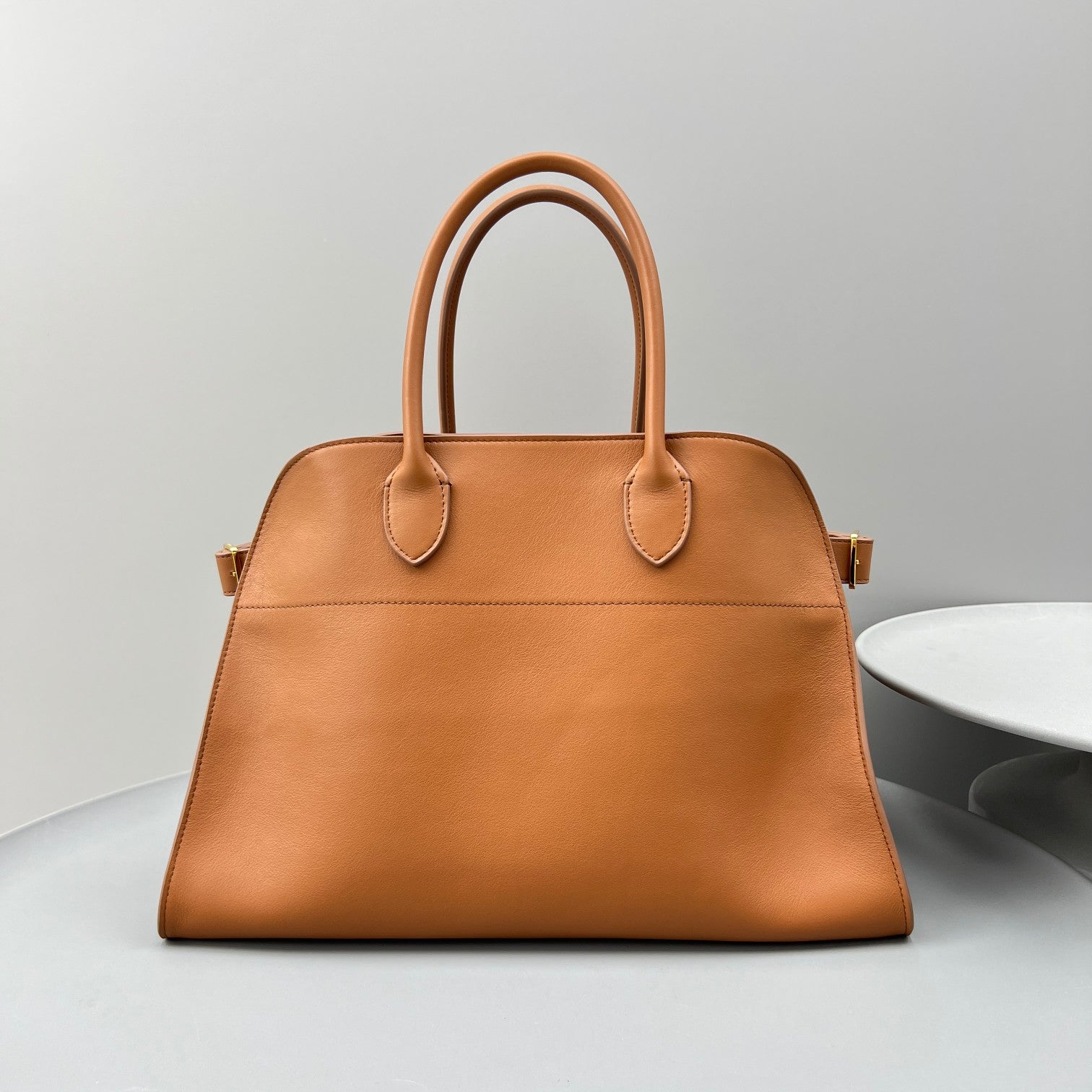 Suede  Leather Tote bag