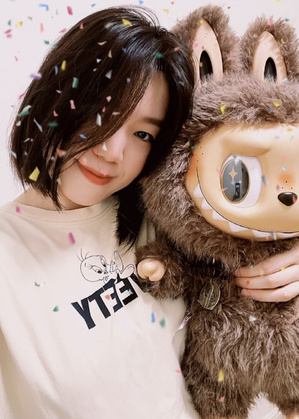 Inspired Labubu  the Monster I FOUND YOU - H58cm /22.8 INCH