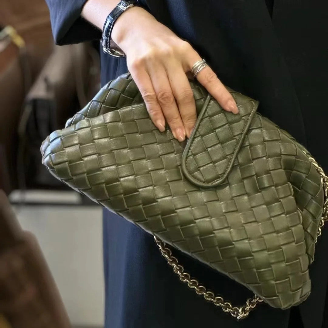 Sophia woven Clutch