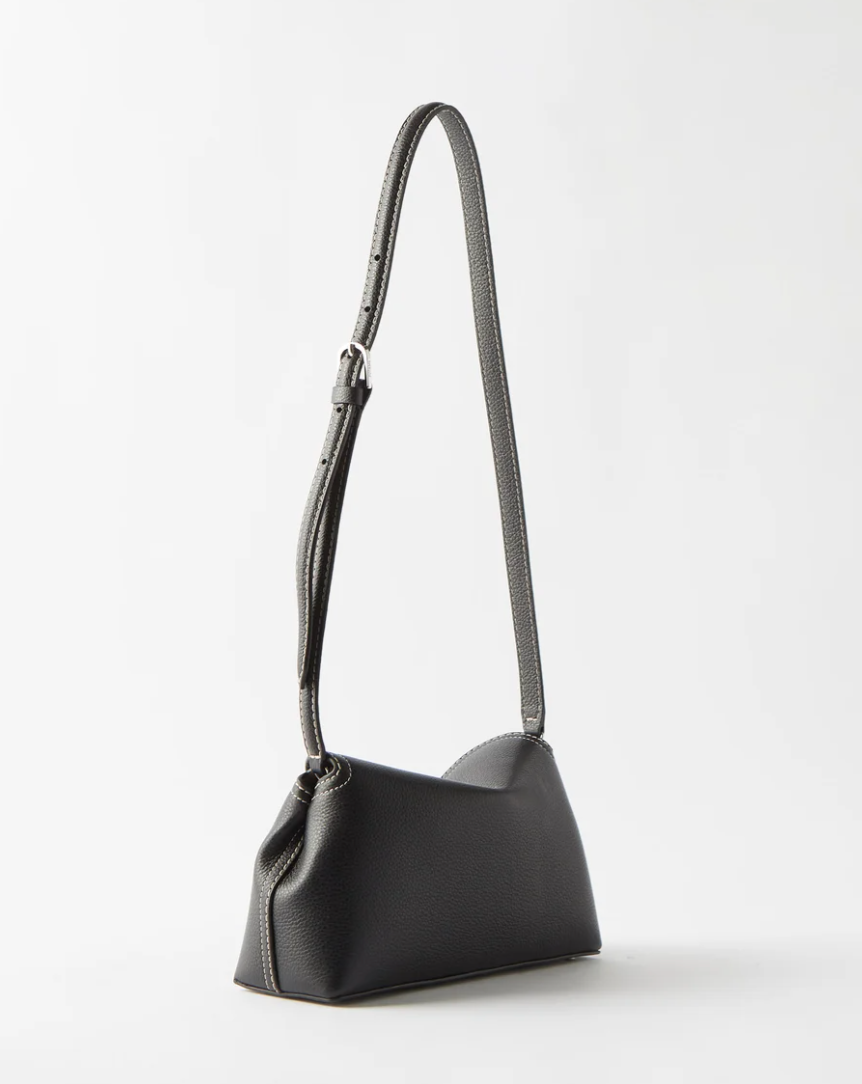 T-lock leather cross-body bag