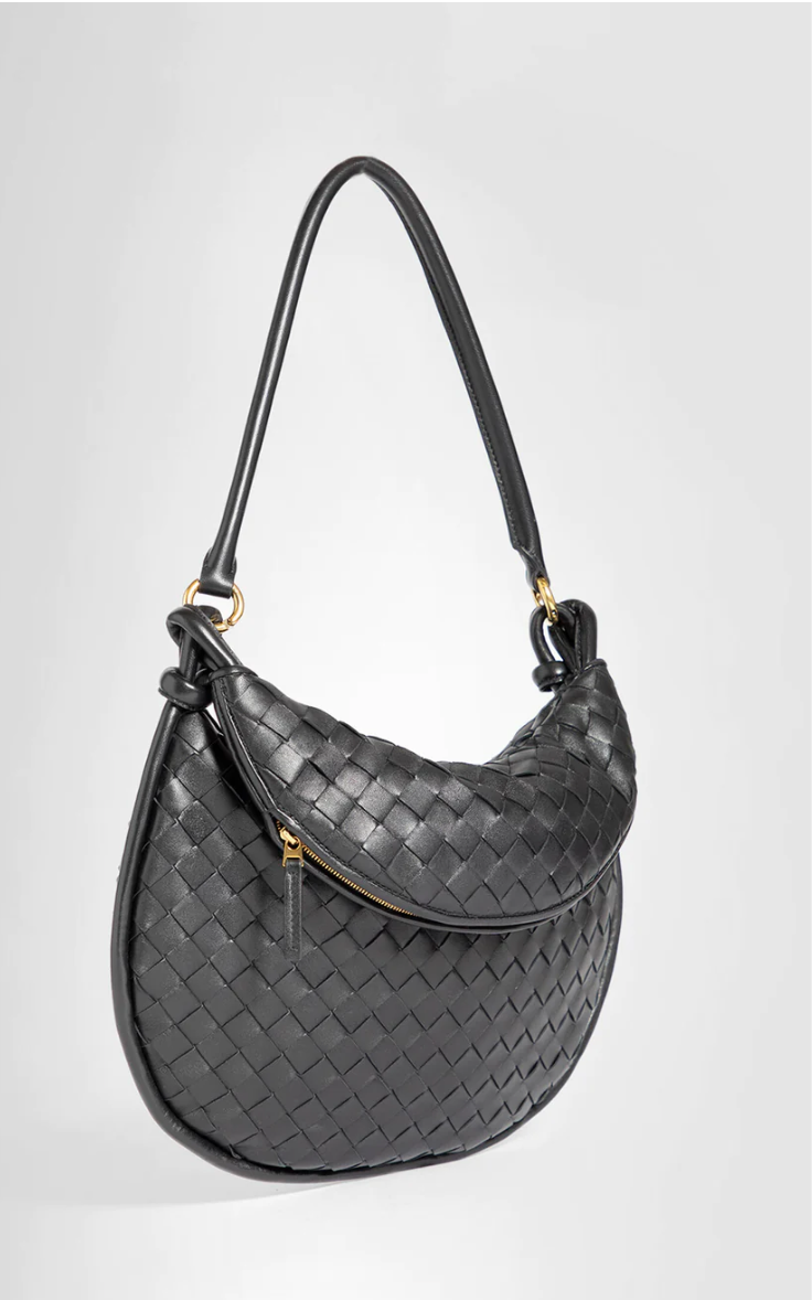 Crescent Leather Bag