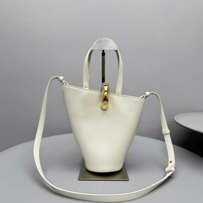 Bambola Small leather bucket bag