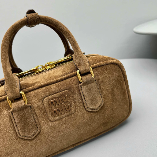 Suede ARCADIE BAG