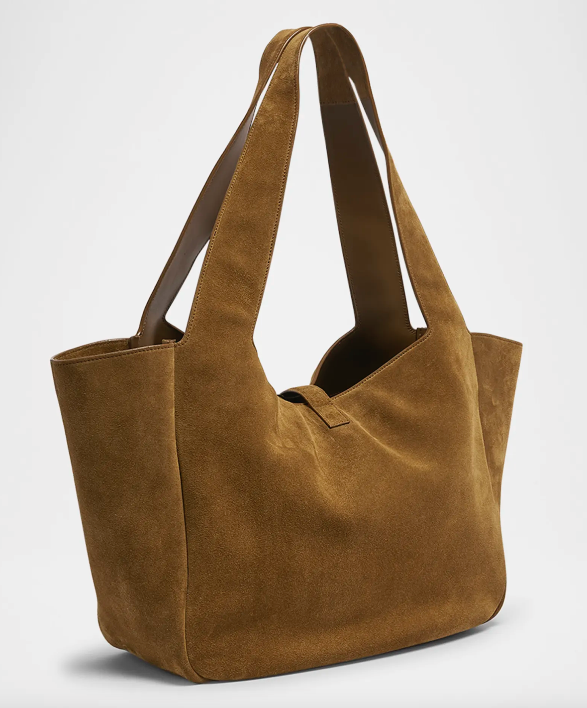 Bea  Cabas Tote Bag in Suede