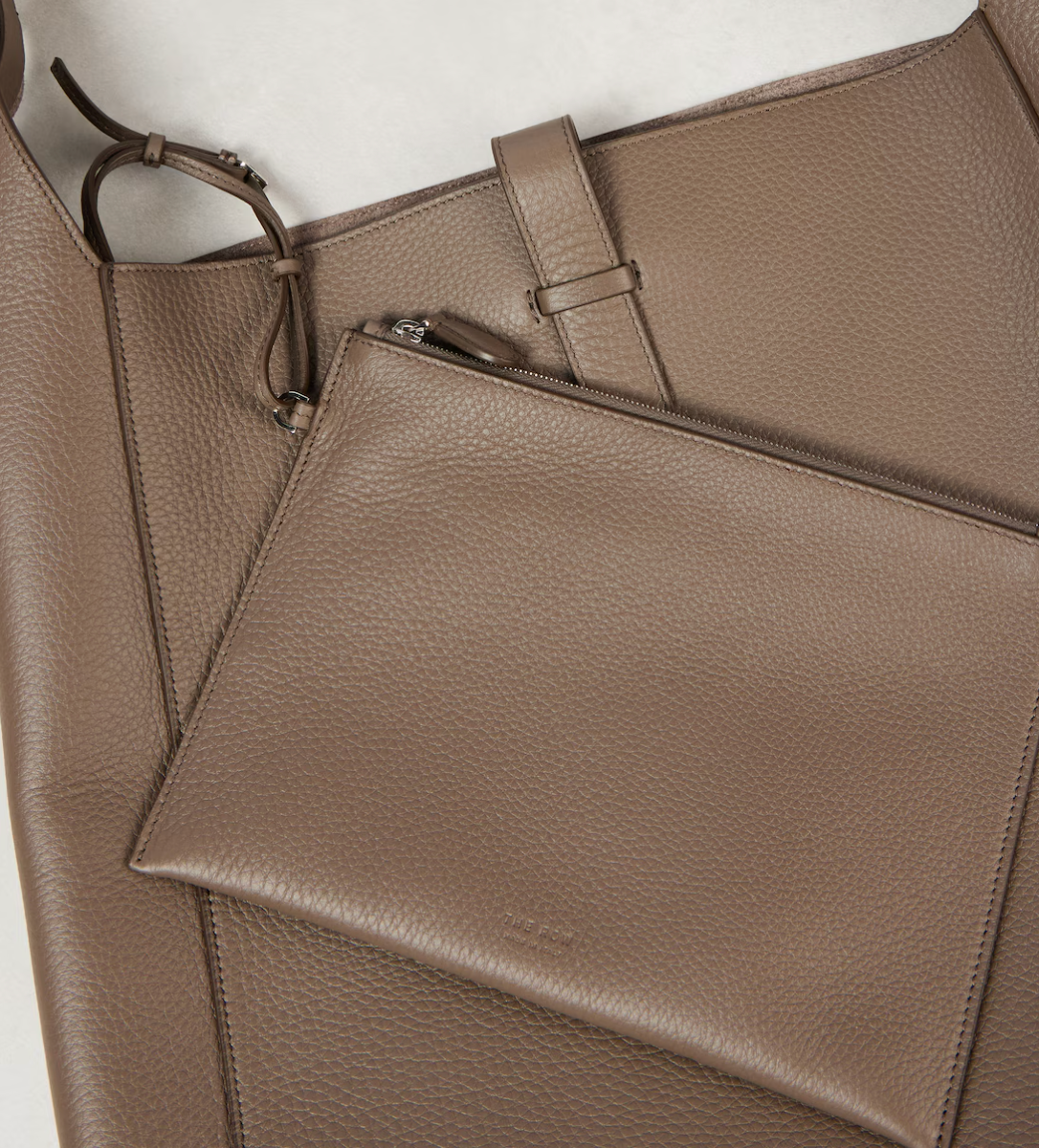 Blake leather shoulder bag