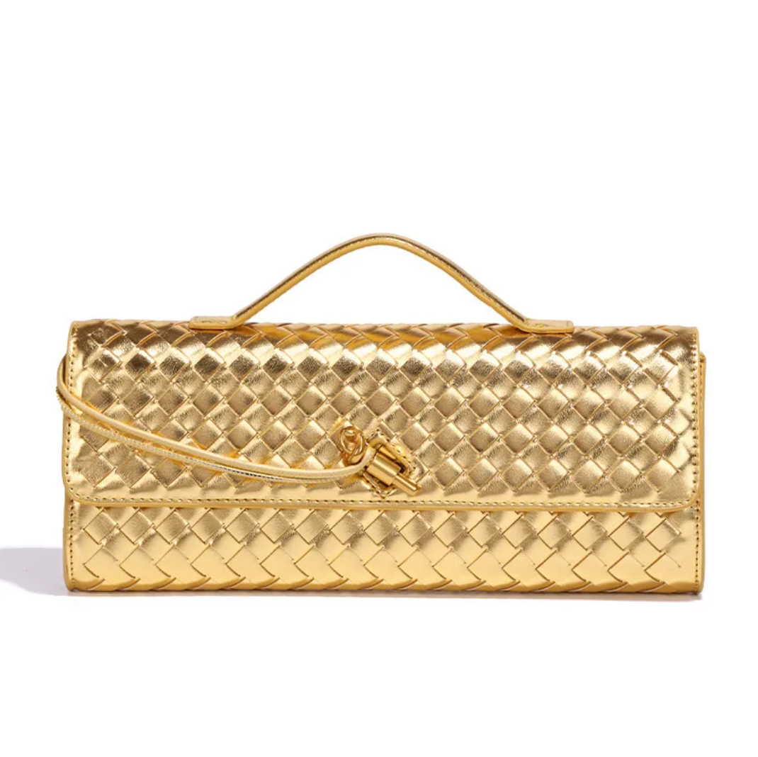 Alma Evening Woven Clutch