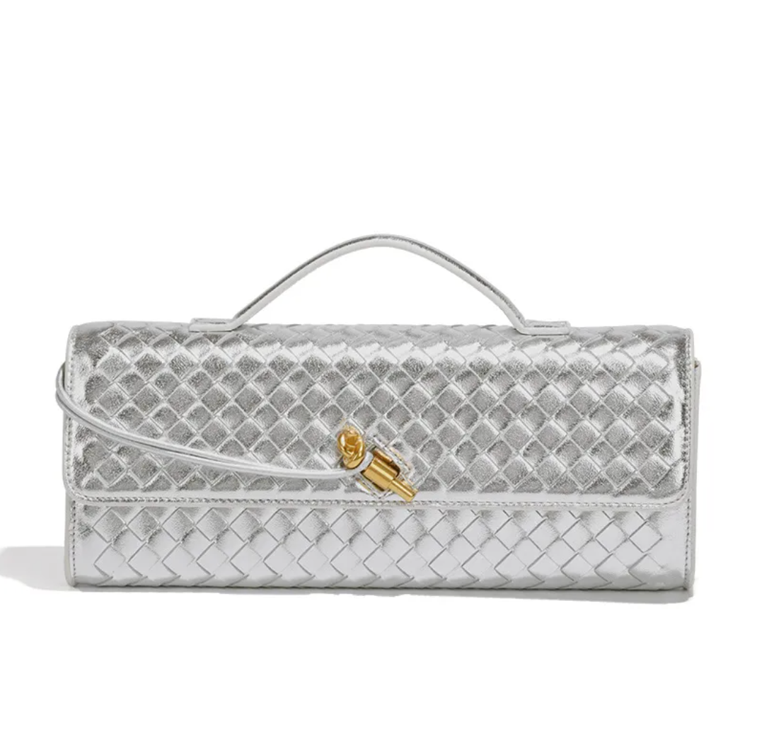 Alma Evening Woven Clutch