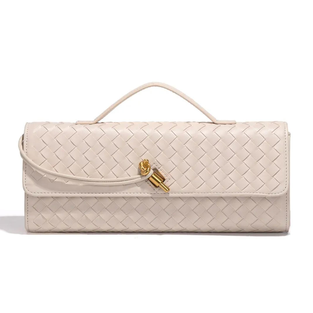 Alma Evening Woven Clutch