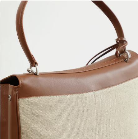 Canvas Shoulder Tote Bag