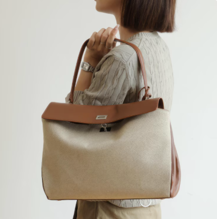 Canvas Shoulder Tote Bag