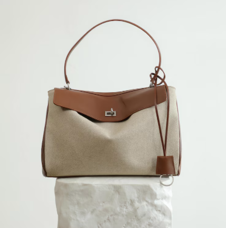 Canvas Shoulder Tote Bag