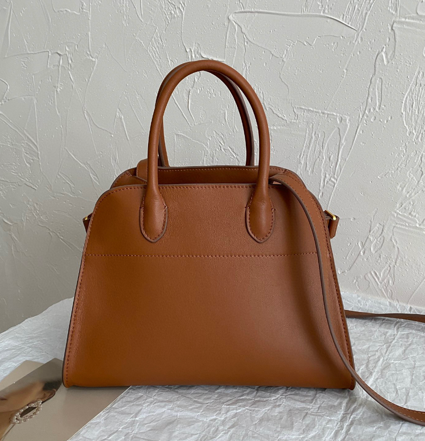 Suede  Leather Tote bag