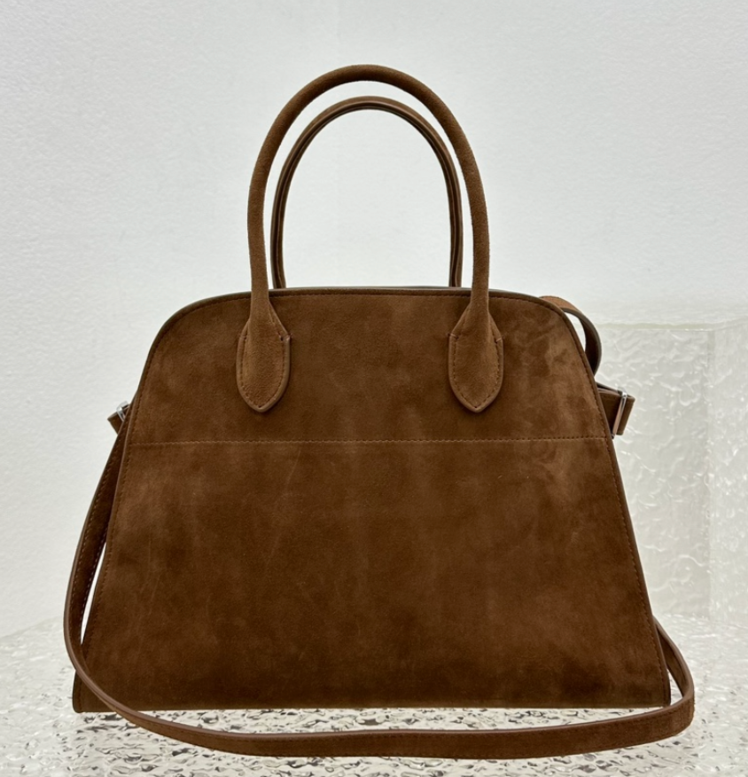 Suede  Leather Tote bag