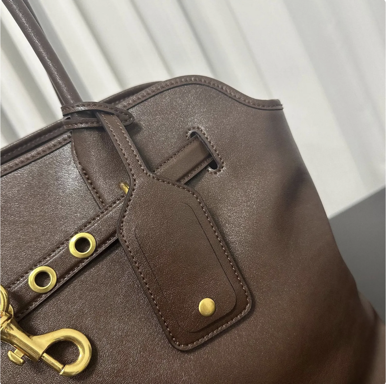 Nappa leather bag