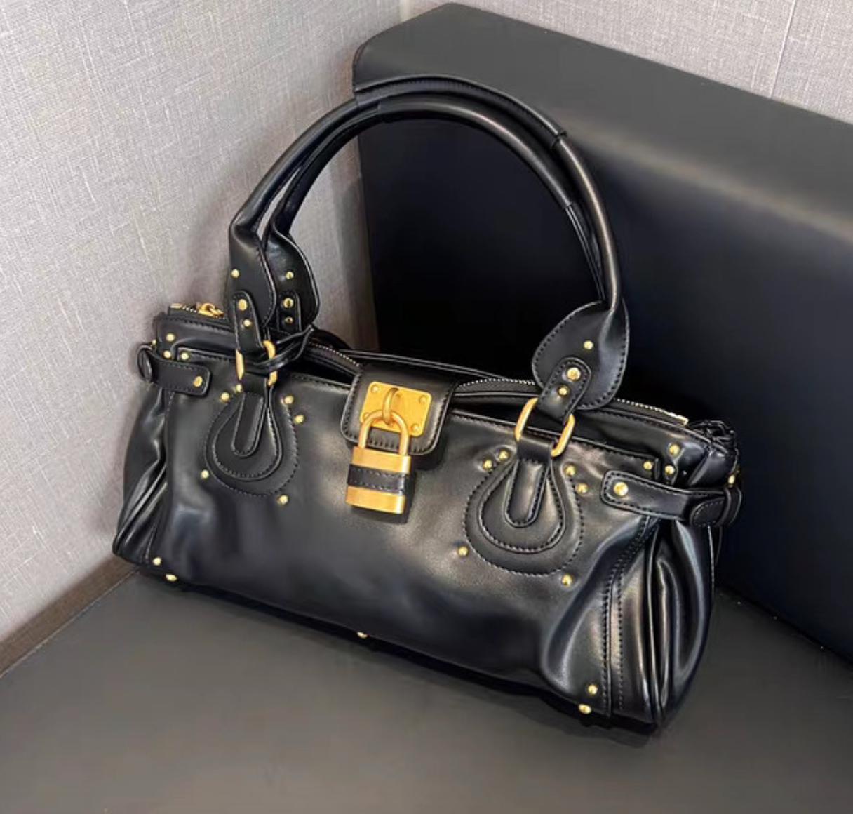 Padlock silhouette Bag, Y2K Inspired