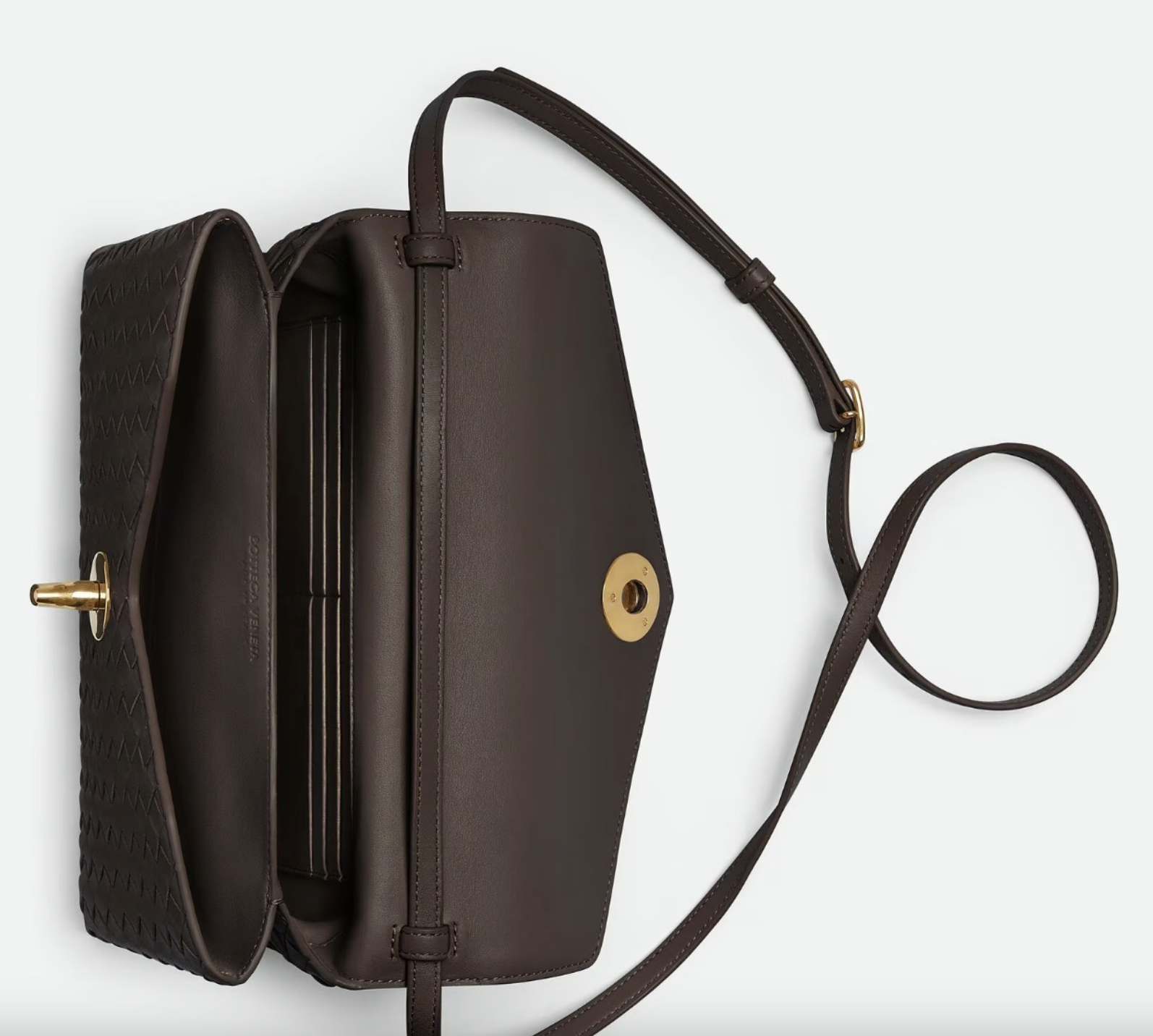 Intrecciato metal knot lock