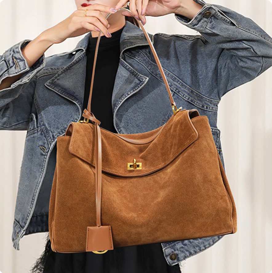 Rodeo Medium leather tote bag