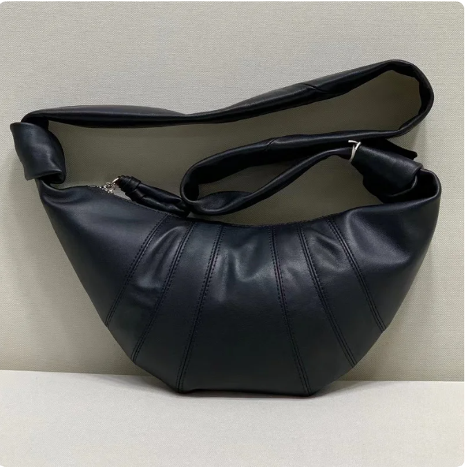 Croissant Leather Tote